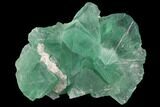 Green Fluorite Crystal Cluster - China #98065-1